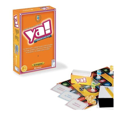 [RN80009] Juego de Mesa YA! EL Juego de Palabras Répidas 14a+