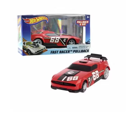 [FX70502] Hot Wheels VehÍculos de Pullback Displ/216 Surt/6 13cm 3a+
