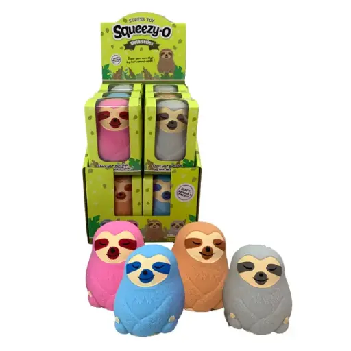 [HY10733] Oso Perezoso Strecheez-O Displ/12 Surt/4 4a+(451765)