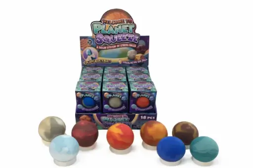 [HY10757] Bolas de Planetas Squeeze Displ/18 Surt/9 4a+