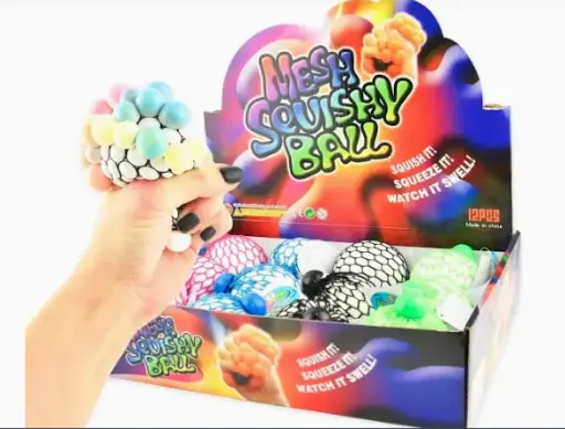 [HY10740] Bola Suave de Apretar Displ/12 Surt/4 3a+