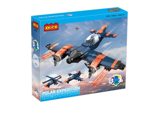 [CO3092] Espedición Polar Neo Town 3en1 Armable 248 pzs 6a+