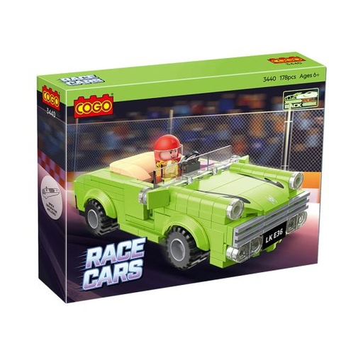 [CO3440] Autos de Carreras Armable 178Pzs 6a+