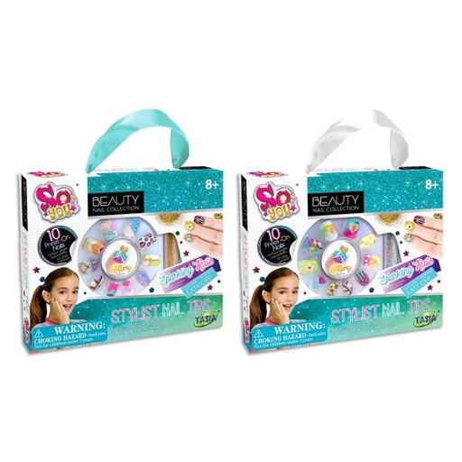 [TA08376] Set de Puntas de Uñas de Estilista Surt/2 8a+