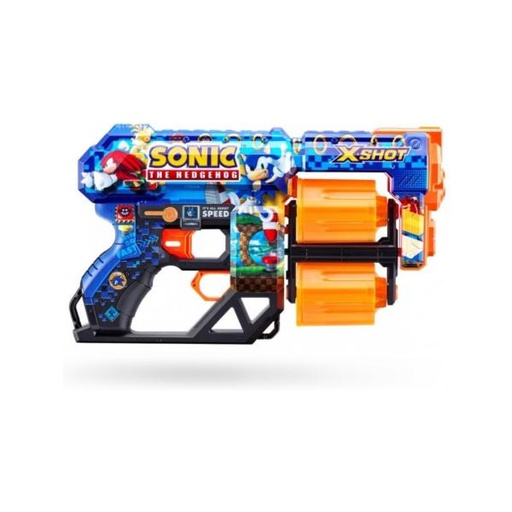 [ZU36583] Lanzador Xshot Skins Sonic the Hedgehog 8a+