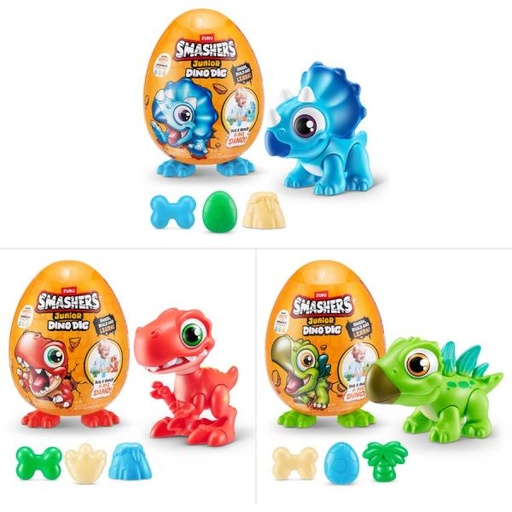 [ZU74116] Smashers Junior Dino Dig Sorpresa con Accesorios 3a+