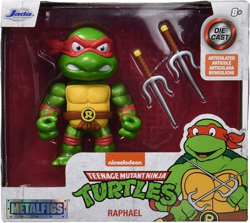 [JA31794] Figura Metálica de las Tortugas Ninja Raphael 8a+