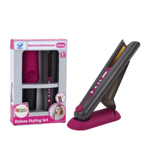 [WW1021] Set de Plancha para Cabello con Luz y Sonidos 3a+ (454063