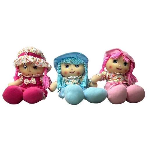 [WW22714] Muñeca de Trapo Surt/3 3a+