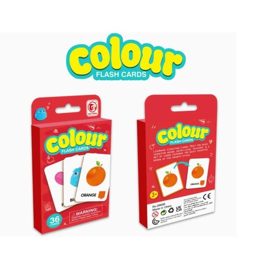 [WW88698] Juego de Aprendizaje de Colores 36 Cartas 3a+