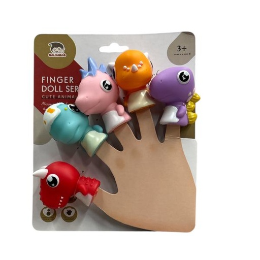 [WWBLSS9] Marionetas para Dedos de Dinosaurios 2a+