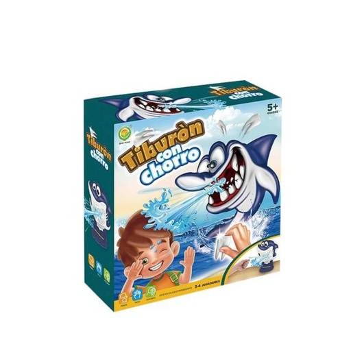 [WWQY0030A] Juego de Mesa Tiburón con Chorro de Agua 5a+