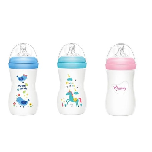 [IH47605] Chupon De Plástico De Boca Ancha  8oz 3M+ Surt/3