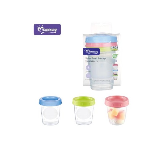 [IH45823] Recipiente Para Almacenar Alimentos 6oz Set/3