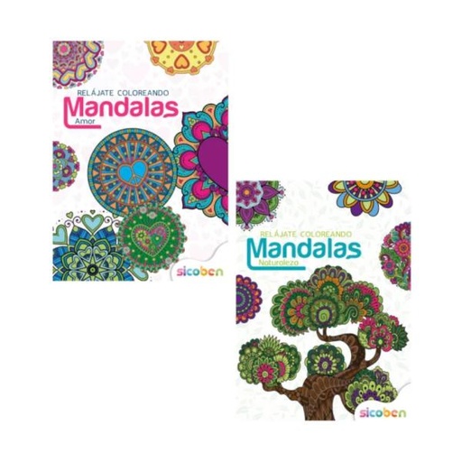 [ES9349] Libro para Colorear Mandalas Surt/2