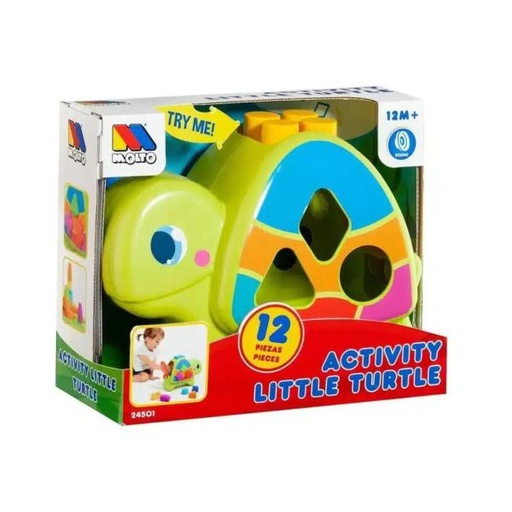 [ML24501] Juego de Bloques de Encajar de Tortuga 12m+
