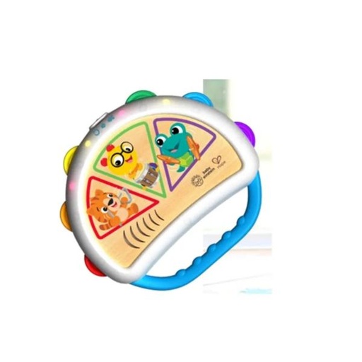 [HI800916] Pandereta de Madera con Luz y Sonido 6-36m