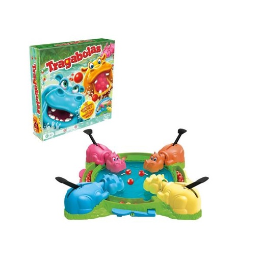 [HBF8815] Hasbro Games - Juego de Mesa Hipopótamos Tragones 4a+