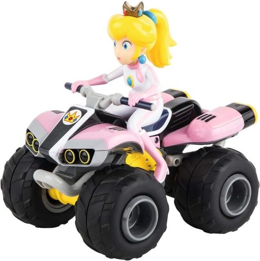 [CC0999X] Vehiculo Cuadraciclo R/C de Mario Kart la Princesa Peach 6a+