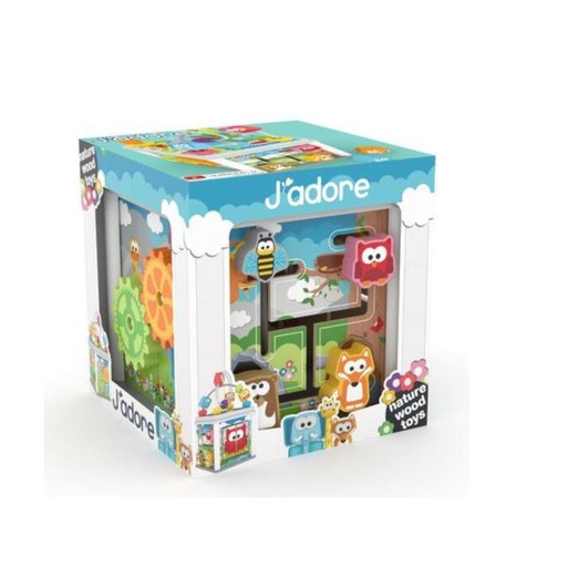 [JD818893] Cubo Mini de Actividades Sensoriales 1a+