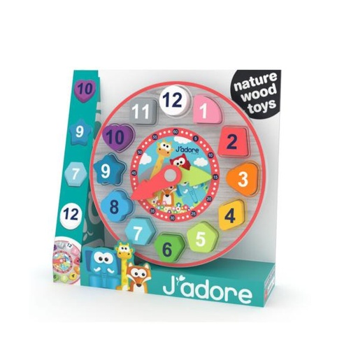 [JD819072] Reloj de Colores de Encajar para Aprender la Hora 2a+