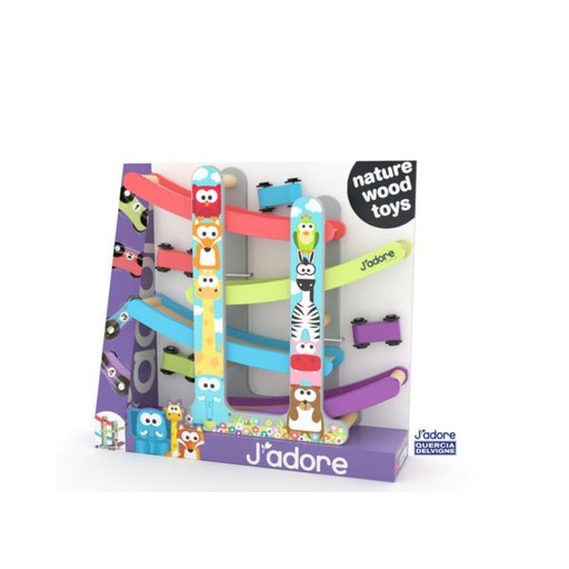 [JD819073] Pista de Carreras de Madera 1 1/2a+