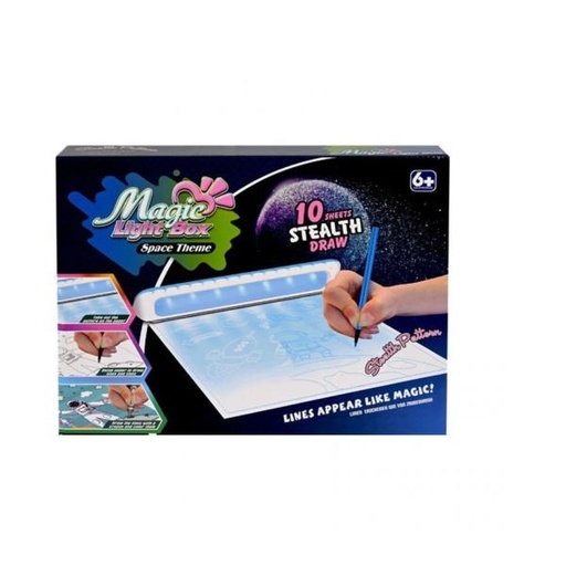 [WW7867A] Pizarra Para Dibujar Con Lentes 3D Con Luz Del Spacio 6A+ (457095)