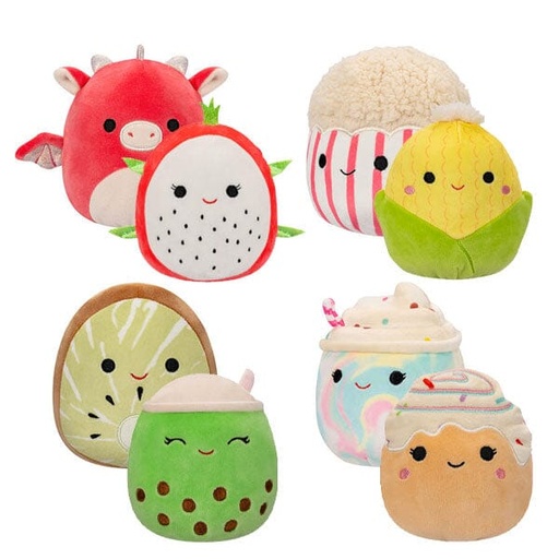 [JZSQFP00128] Peluche Squishmallows Doble Personaje Surt/4 3a+ Reversibles