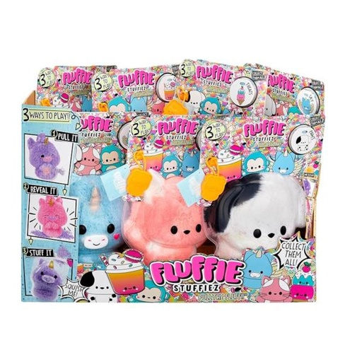 [MG503002] Peluches Fluffie Stuffiez Displ/7 Surt/7 4a+