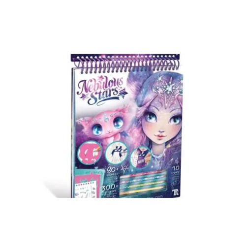 [SX11101] Cuaderno de Diseños Creativos para Pintar de Nebulous Stars Nebulia Y Stella Displ/6 7a+