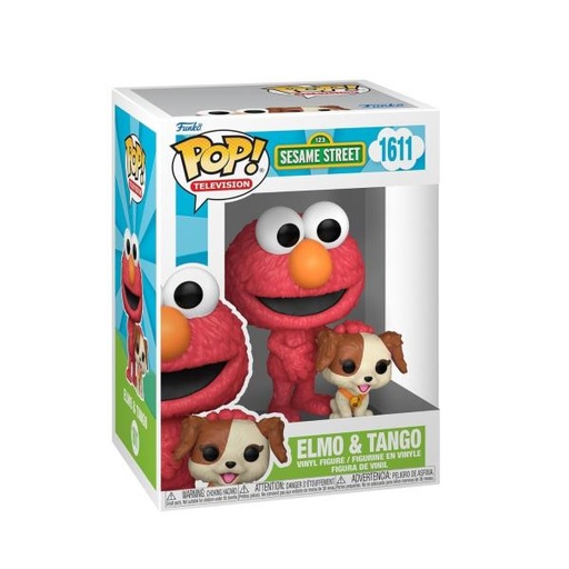 [FK80143] Figura Funko Pop! Sesame Street Elmo & Tango 3a+