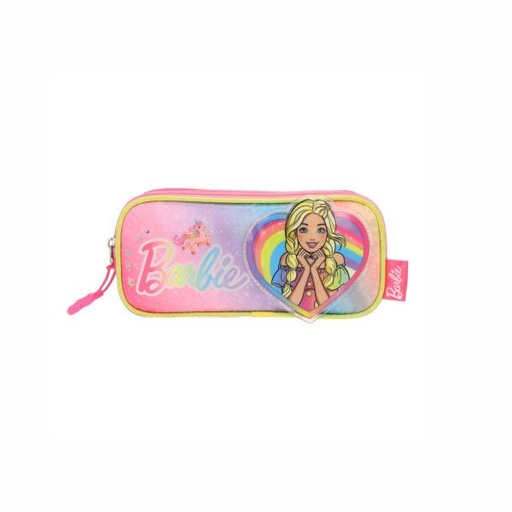 [NZ3220] Cartuchera Doble Zipper de Barbie (BRB046-PC014A)