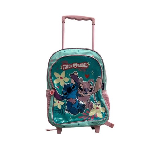 [CV7062] Salveque Mediano con Ronides Disney Stitch & Angel