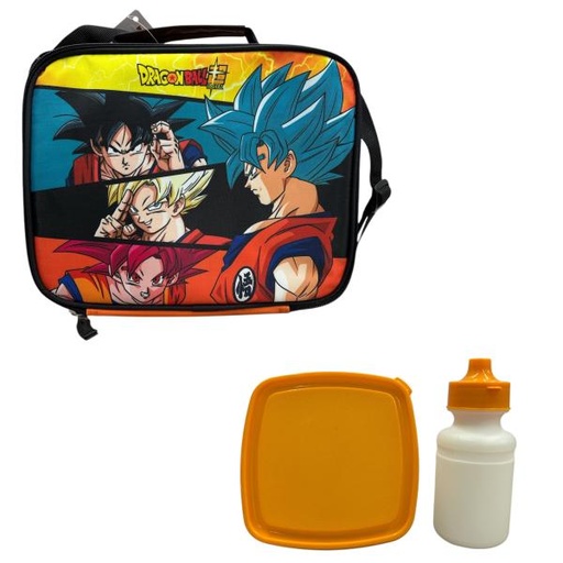 [CV0288] Lonchera con Taza y Botella de Dragon Ball Super