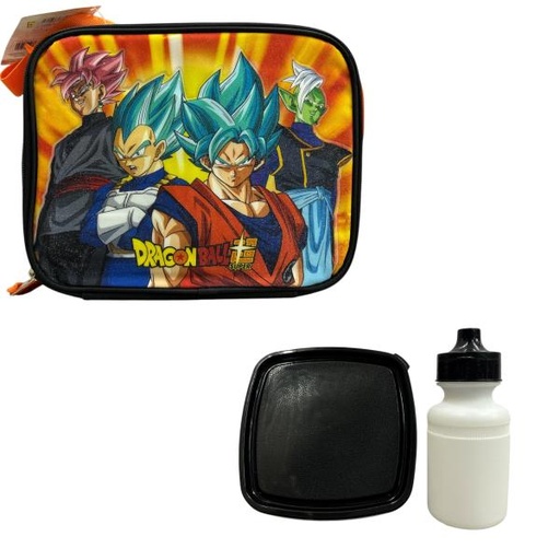 [CV0370] Lonchera con Taza y Botella de Dragon Ball Super