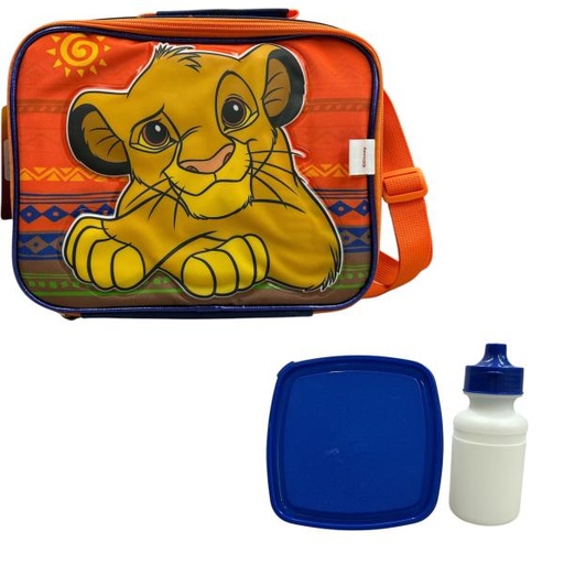 [CV9325] Lonchera con Taza y Botella del Rey Leon