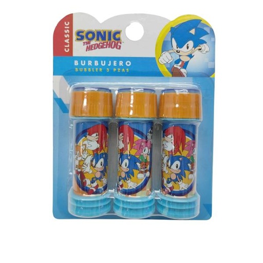[CV5922] Set de 3 Burbujas Sonic the Hedgehog 3a+