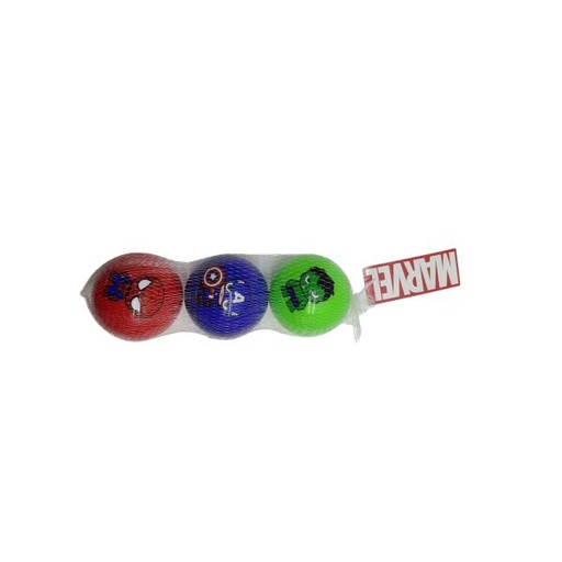 [CV1329] Set de 3 Pelotas Marvel 3a+