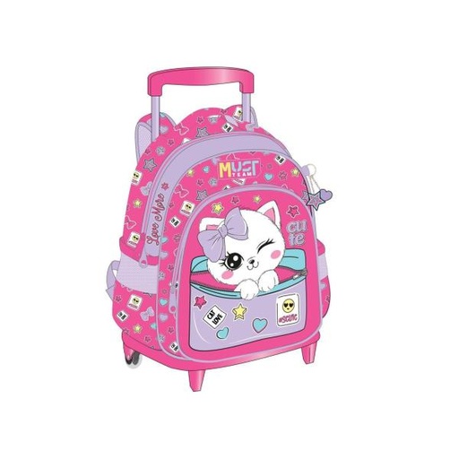 [DK586306] Salveque Pequeño con Rodines de Gatitos 3a+