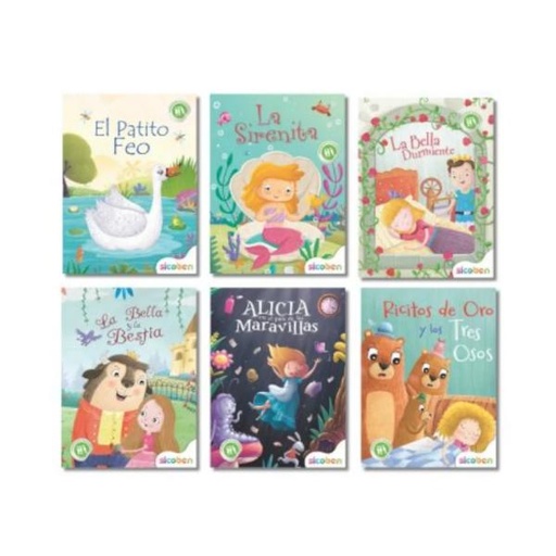 [ES1429] Libro de Cuentos Colección Clásicos Surt/6