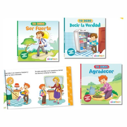 [ES4978] Libro Cuento con Valores Surt/4