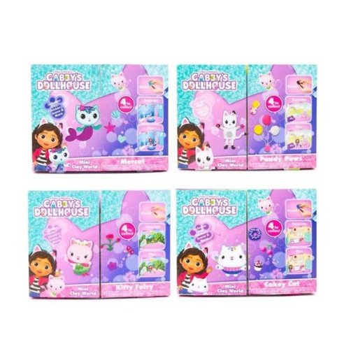 [RS700005] Mini Mundo de Plasticina de la Casa de Muñecas de Gabby 5a+