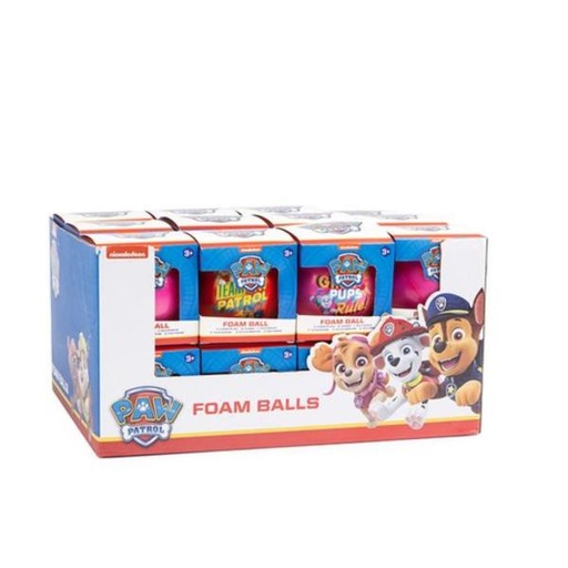[RS970083] Bola de Foam de Paw Patrol Displ/24 Surt/2 3a+