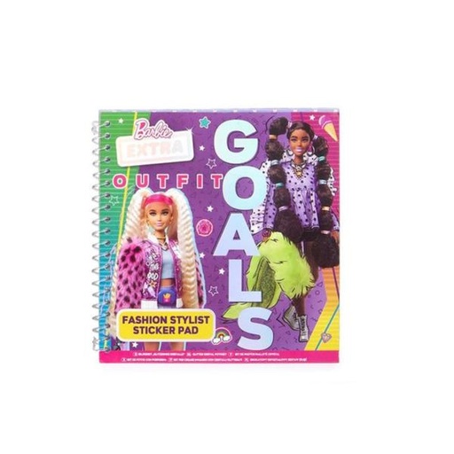 [RS990105] Libro de Notas Ashesivas para Estilistas de Moda Barbie Extra 5a+