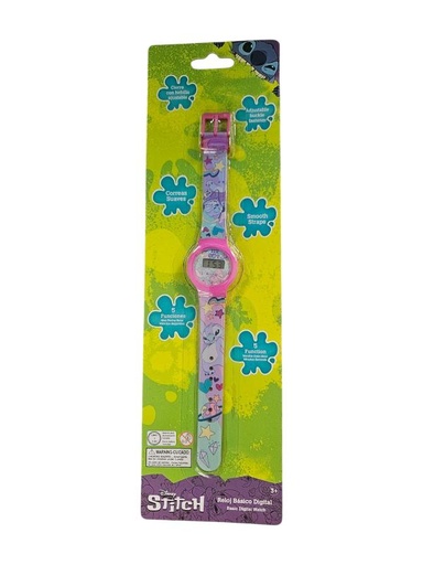 [PI12099ST] Reloj Básico Digital Disney Stitch 3a+