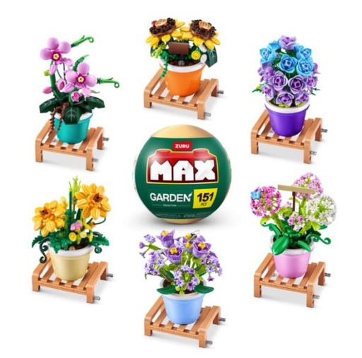 [ZU83183] Max Build Bloques para Construir Tu Jardín Displ/15 Surt/6 8a+