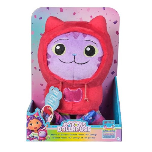 [BT6071765] Peluche Daniel James DJ de la Casa de Muñecas de Gabby¨s 3a+