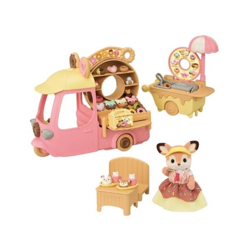 [EH05808] Familias Sylvanian Carro de Donas Dip Dip 3a+