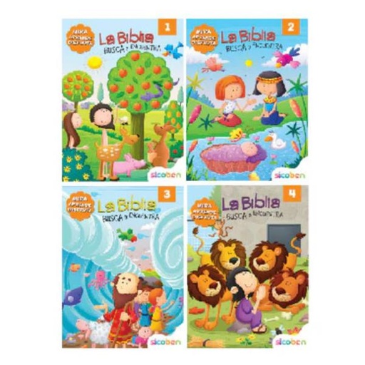 [ES9546] Libro de Colección de La Biblia Displ/24 Surt/4