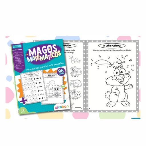 [ES0185] Libro Colección Magos de Matemáticos 5a+